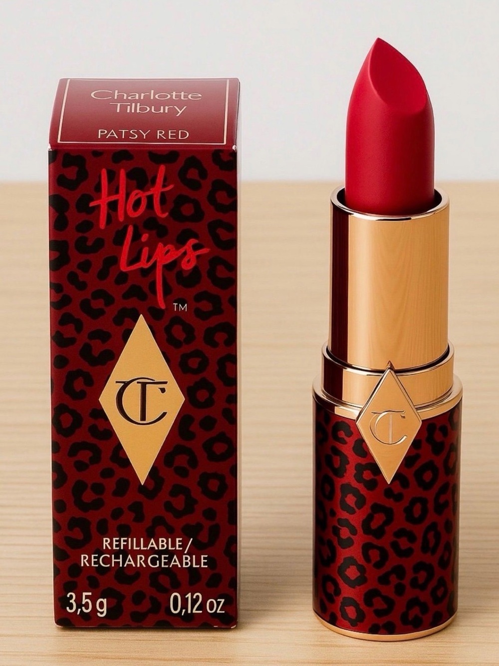 Charlotte Tilbury Hot Lips Lipstick - Patsy Red